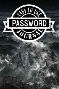 Easy to Use Password Journal