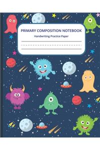Primary Composition Notebook Handwriting Practice Paper