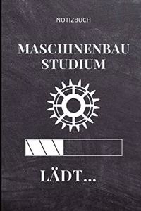 Notizbuch Maschinenbau Studium Lädt...