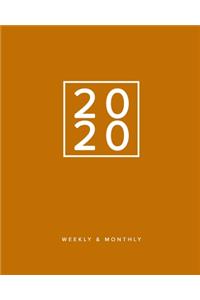 2020 Weekly & Monthly