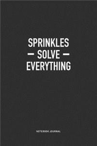 Sprinkles Solve Everything