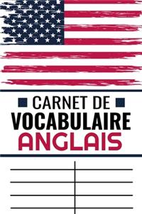 Carnet Vocabulaire Anglais