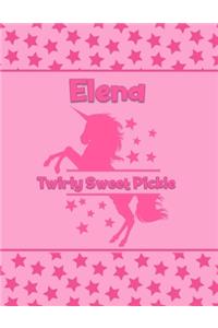 Elena Twirly Sweet Pickle