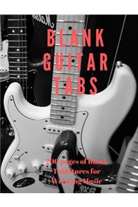 Blank Guitar Tabs