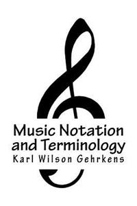 Music Notation and Terminology