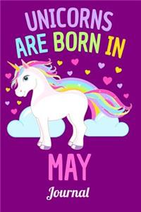 Unicorns Are Born in May Journal