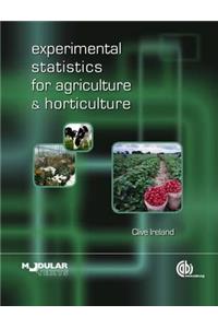Experimental Statistics for Agriculture and Horticulture