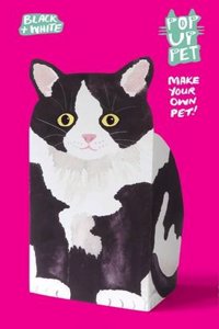 Pop Up Pet Black & White Cat