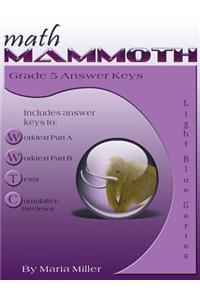 Math Mammoth Grade 5 Answer Keys