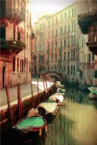 An Alley in Venice - Blank Notebook