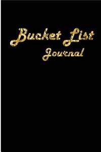 Bucket List Journal