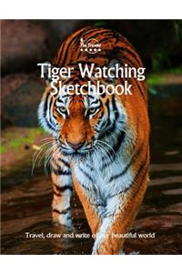 Tiger Watching Sketchbook