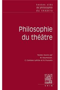 Textes Cles de Philosophie Du Theatre
