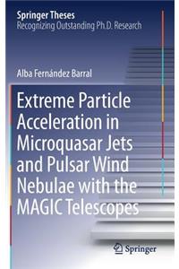 Extreme Particle Acceleration in Microquasar Jets and Pulsar Wind Nebulae with the Magic Telescopes