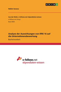 Analyse der Auswirkungen von IFRS 16 auf die Unternehmensbewertung