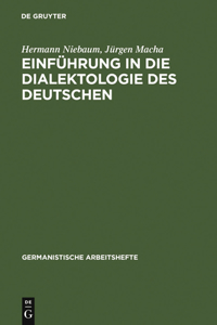 Einführung in Die Dialektologie Des Deutschen