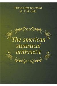 The american statistical arithmetic