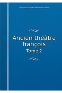 Ancien Théâtre François Tome 2