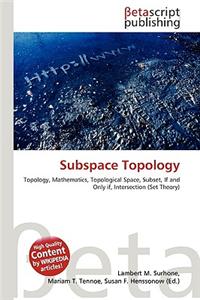 Subspace Topology