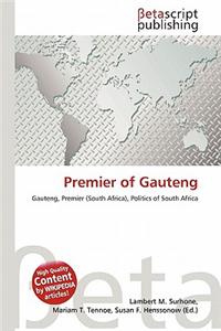 Premier of Gauteng