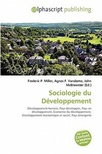Sociologie Du Developpement