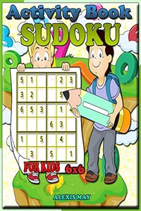 Activity Book Sudoku for Kids 6x6