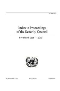 Index to Proceedings of the Security Council