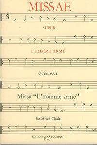 Missa L'homme arme for mixed chorus