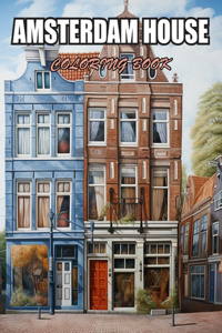 Amsterdam House Coloring Book