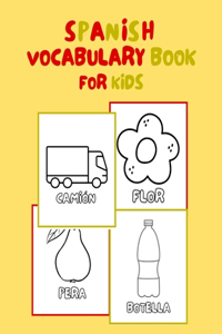 spanish vocabulary book for kids