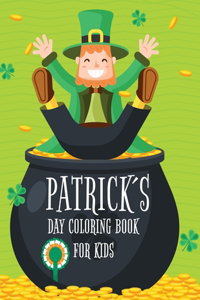 Patrick's Day Coloring Book For Kids