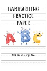 Handwriting Practice Paper