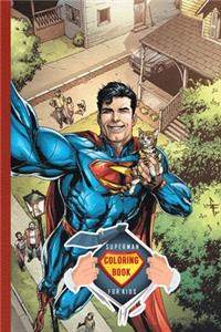 Superman Coloring Book for Kids