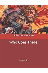 Who Goes There!