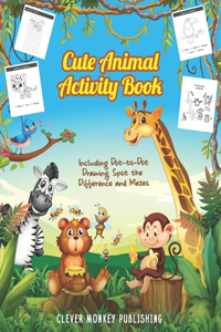 Cute Animal Activity Book