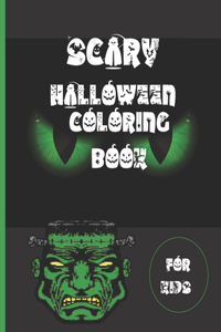 Scary Halloween Coloring Books For Kids