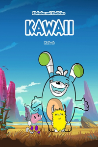 Einfaches und Niedliches KAWAII Malbuch