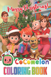 Merry Christmas Cocomelon Coloring Book