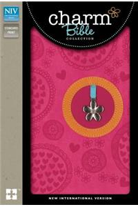 NIV, Charm Bible Collection, Leathersoft, Pink