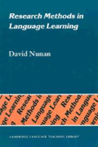 Research Methods in Language Learning