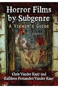 Horror Films by Subgenre
