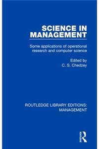 Science in Management