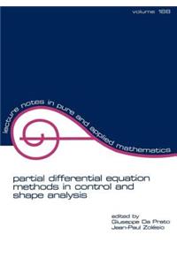 partial differential equation methods in control and shape analysis
