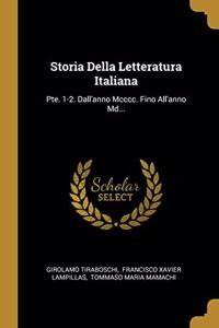 Storia Della Letteratura Italiana