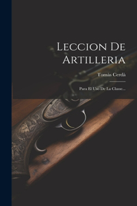 Leccion De Artilleria