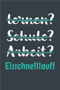 lernen? Schule? Arbeit? Eisschnelllauf!