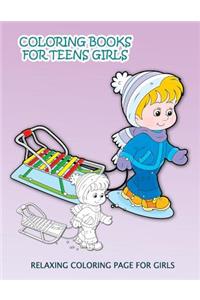 Coloring Books For Teens Girls