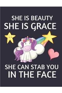 She Is Beauty She Is Grace
