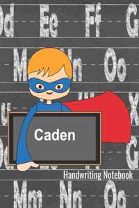 Handwriting Notebook Caden