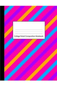 College Ruled Composition Notebook